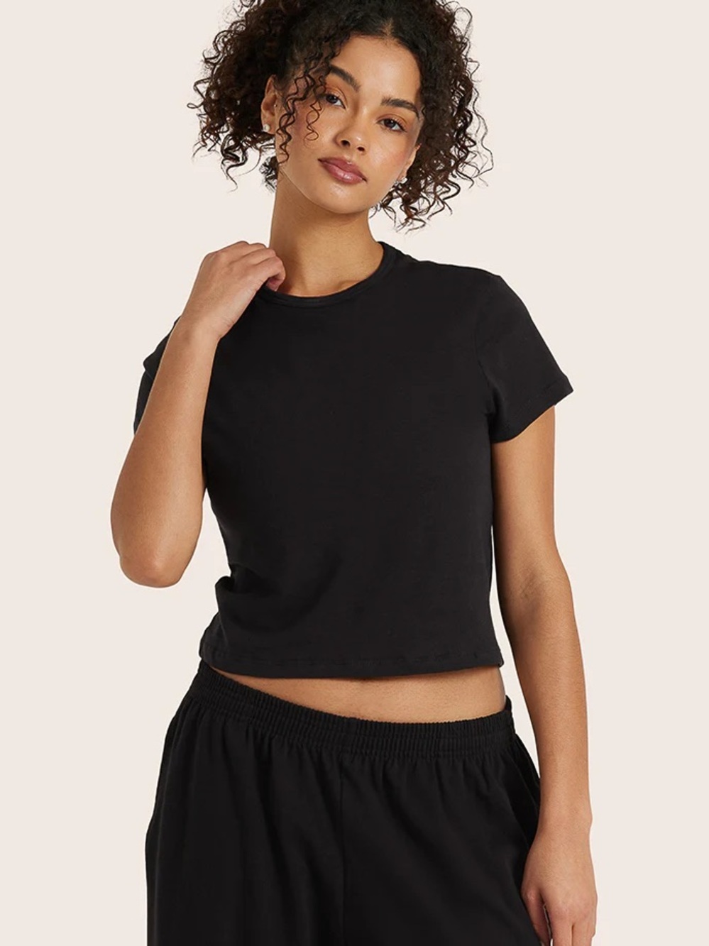 SET Active black tee